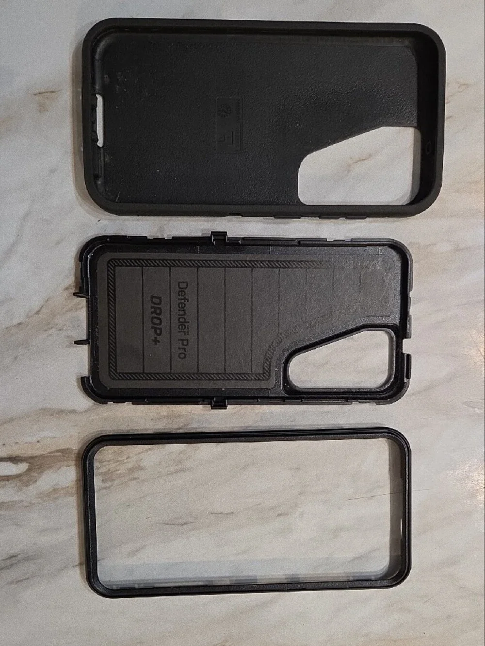 Samsung Galaxy S23 Defender Pro DROP+ Black Protective Phone Case